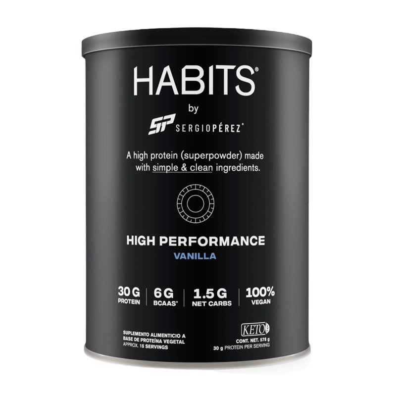 Habits High protein by Sergio Perez 15 porciones
